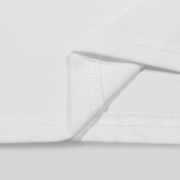 Thug Club White T Shirt With Bold Red Graphic Design - Picture 8 of 8